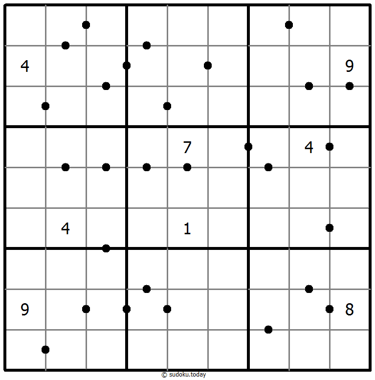 Zehn-Elf Sudoku Rätselbeispiel