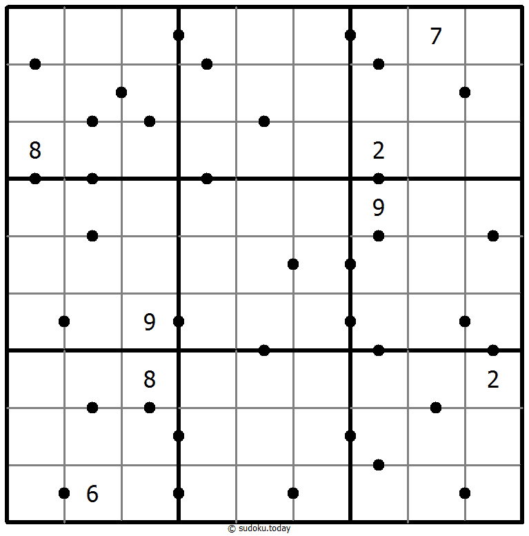 Zehn-Elf Sudoku Rätselbeispiel