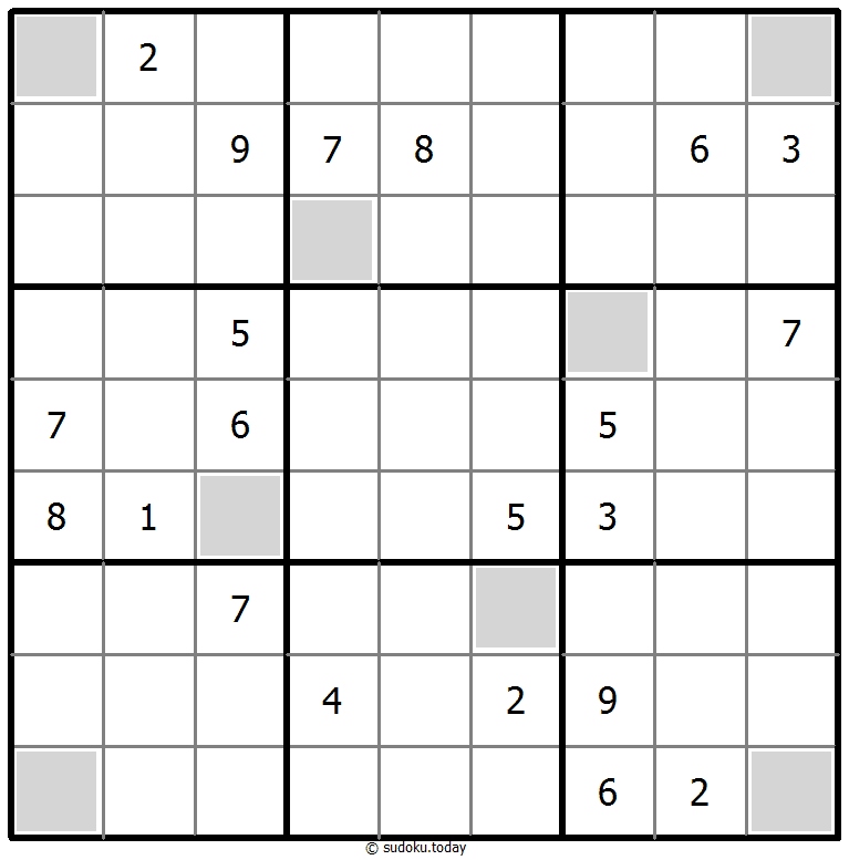 Gerade Zahlen Sudoku