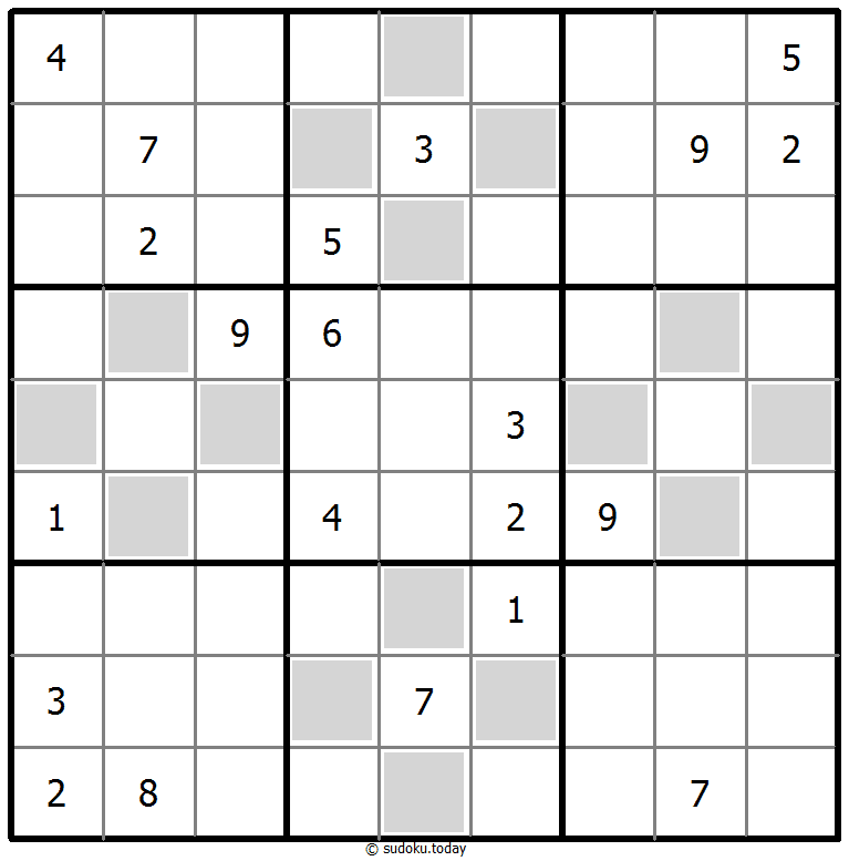 Even Sudoku 13. Dezember 2025