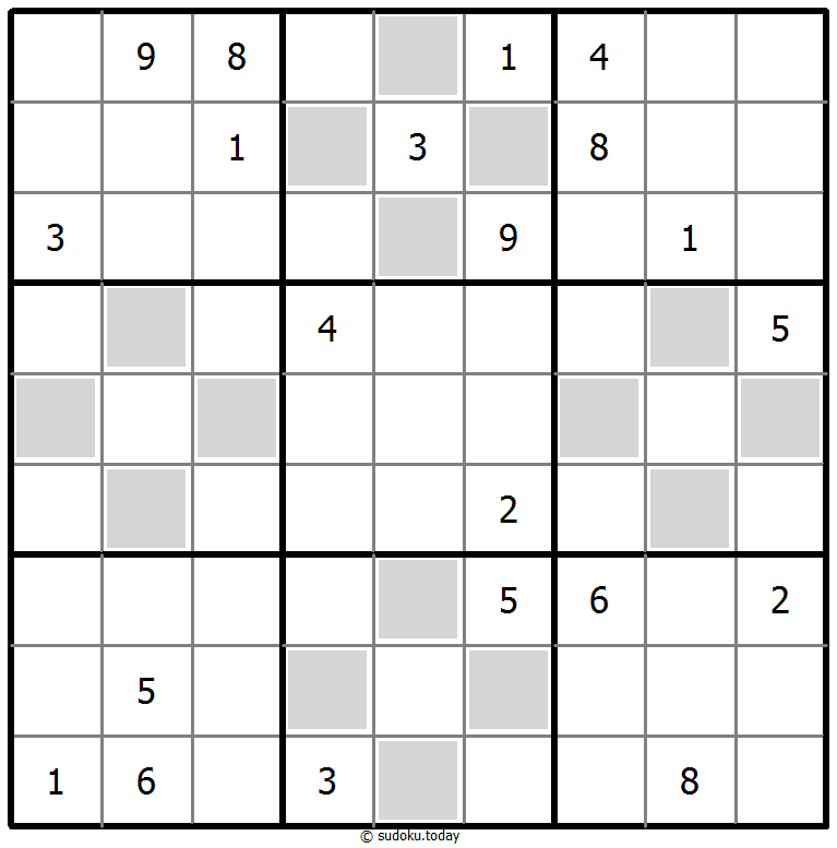 Gerade Zahlen Sudoku
