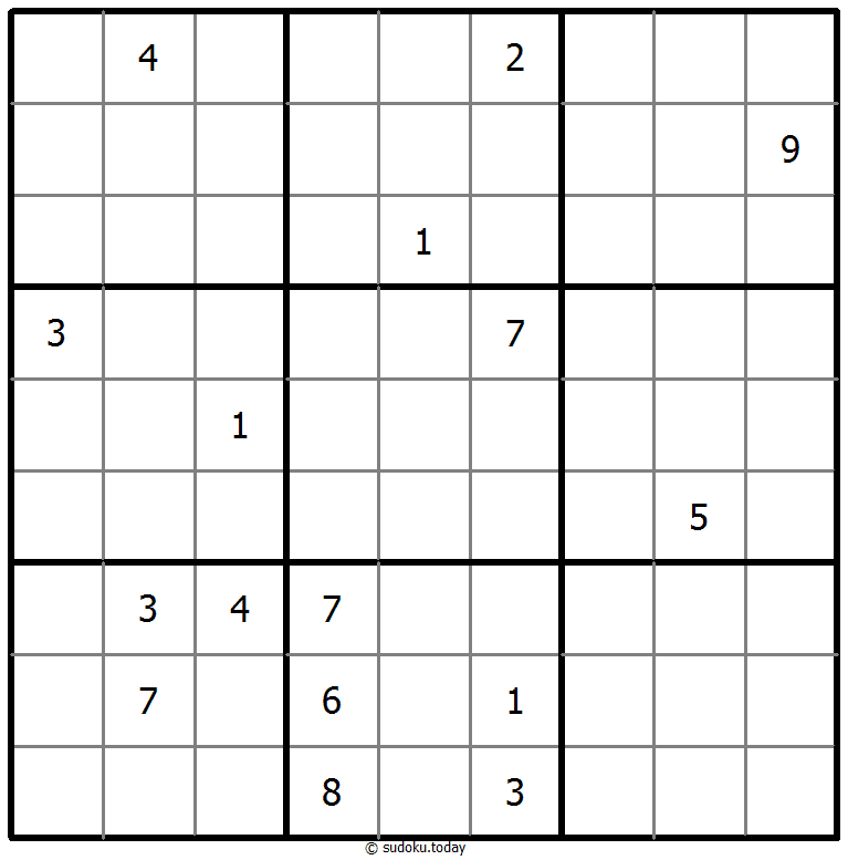 Kein-5-Sudoku