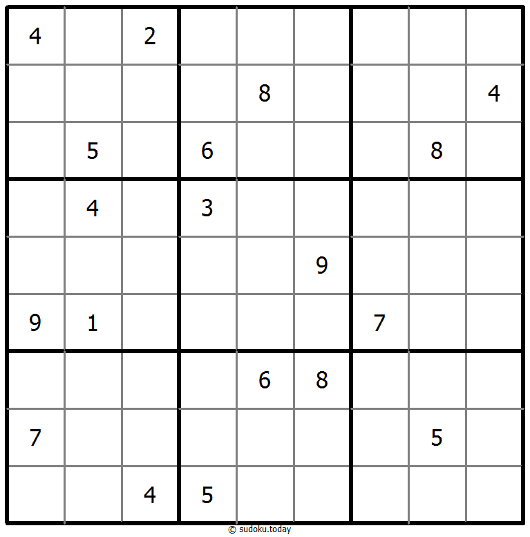 Kein-5-Sudoku