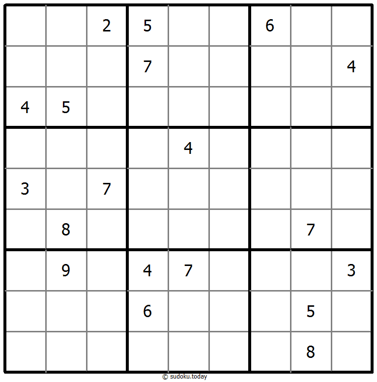 Kein-5-Sudoku