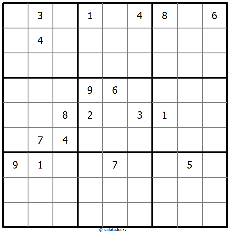 Kein-5-Sudoku