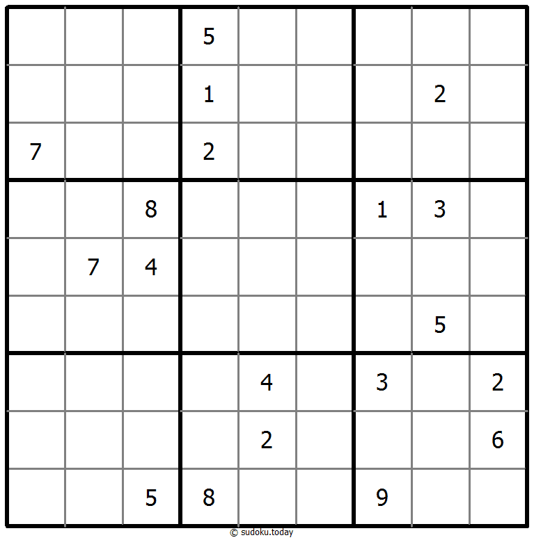 Kein-5-Sudoku