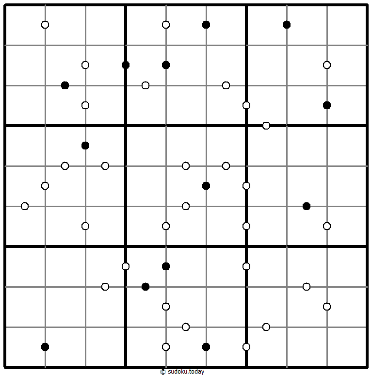 Kropki Sudoku 16. November 2025