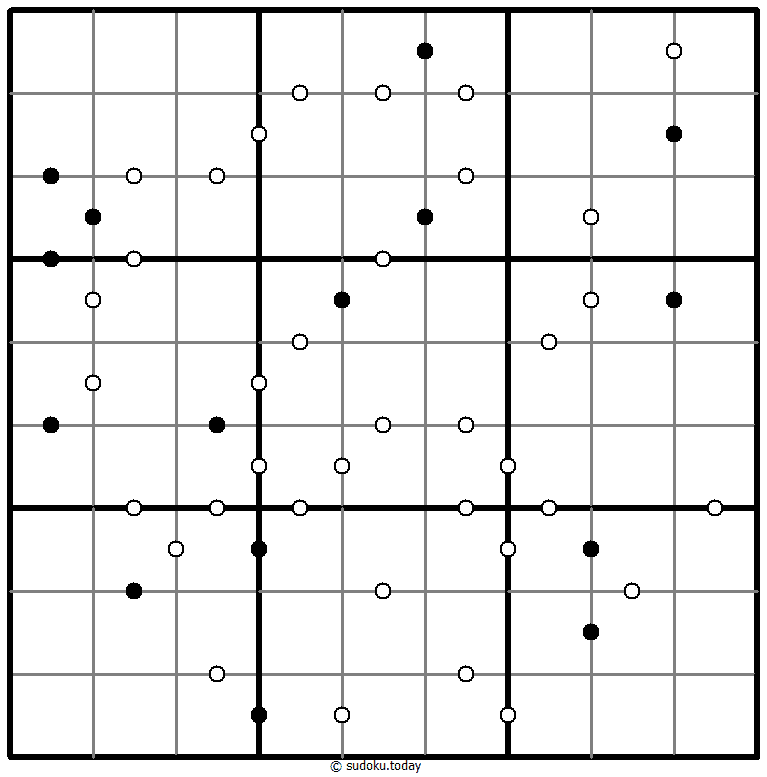 Kropki Sudoku 17. November 2025