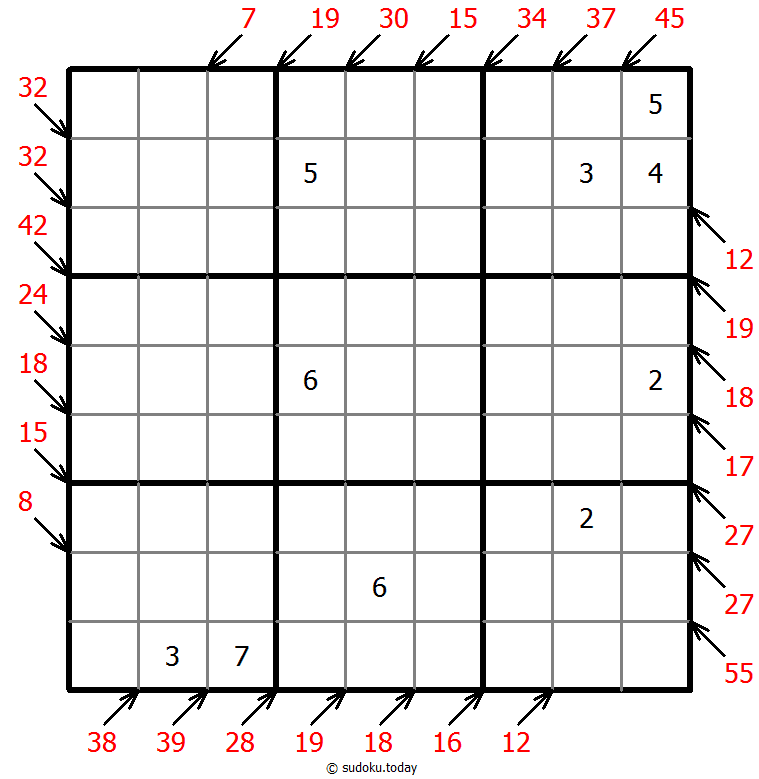 Little-Killer-Sudoku