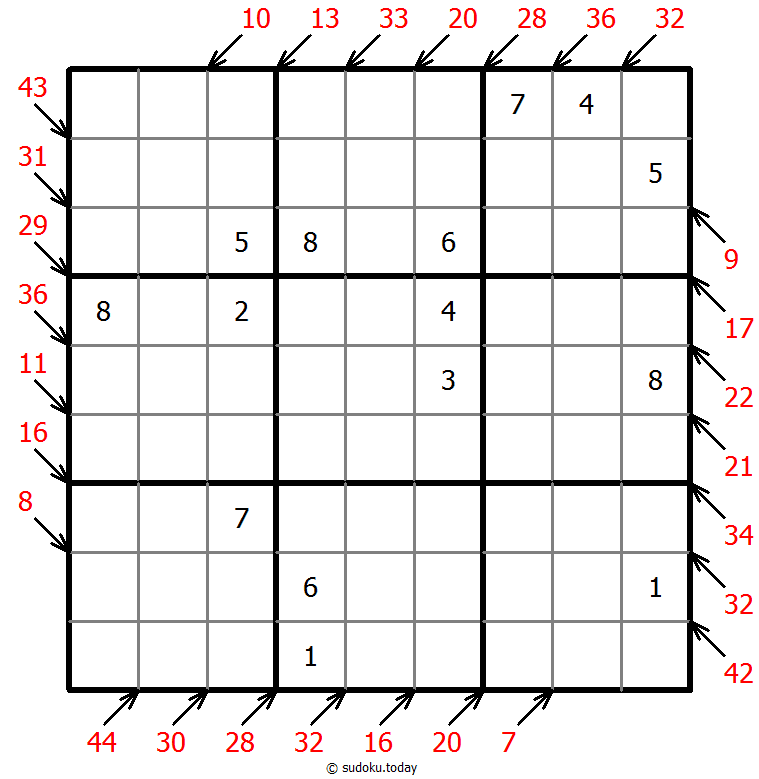 Little-Killer-Sudoku