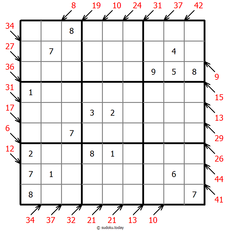 Little-Killer-Sudoku