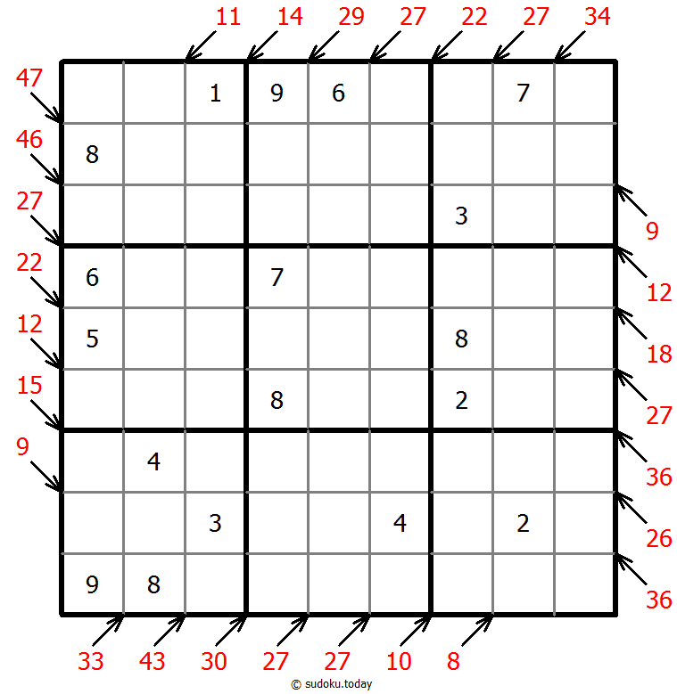 Little-Killer-Sudoku
