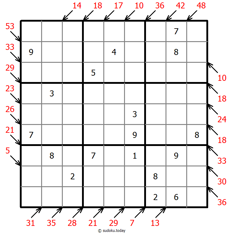 Little-Killer-Sudoku