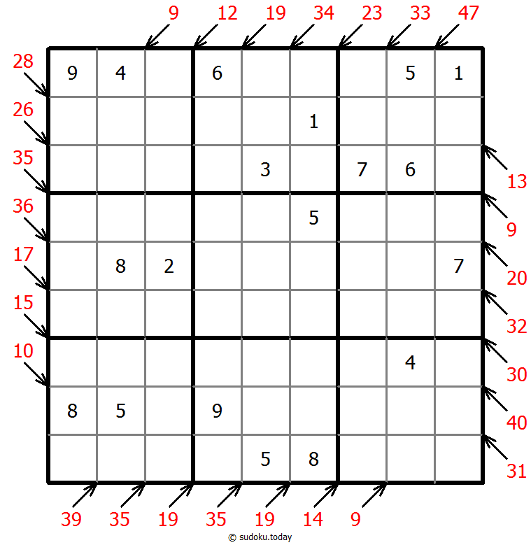 Little killer sudoku 29. November 2025