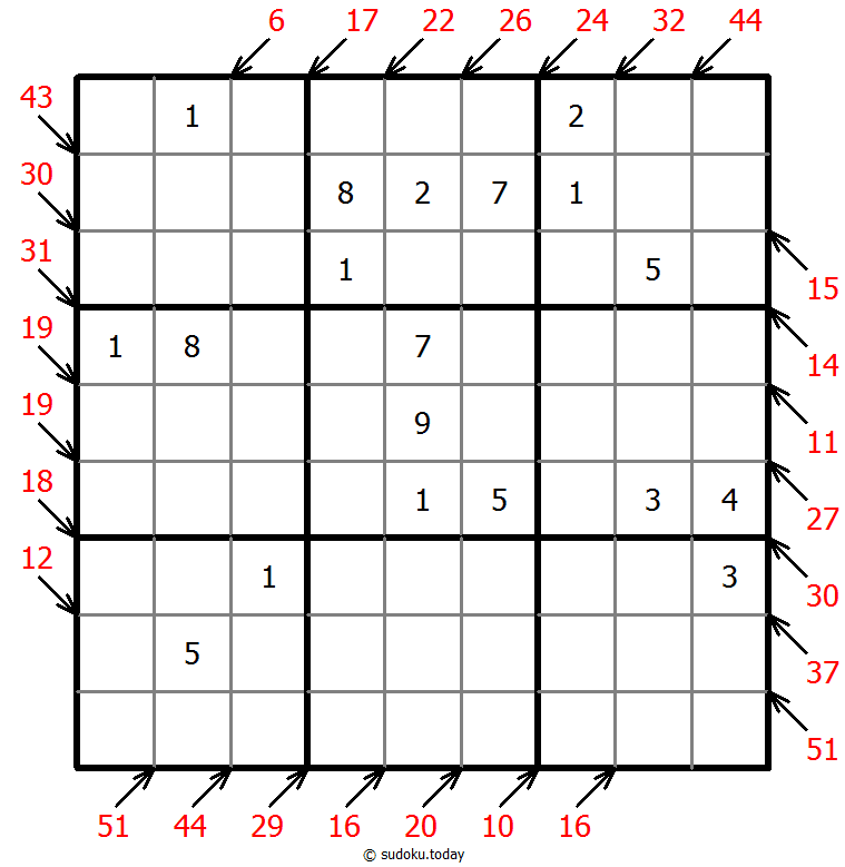 Little-Killer-Sudoku