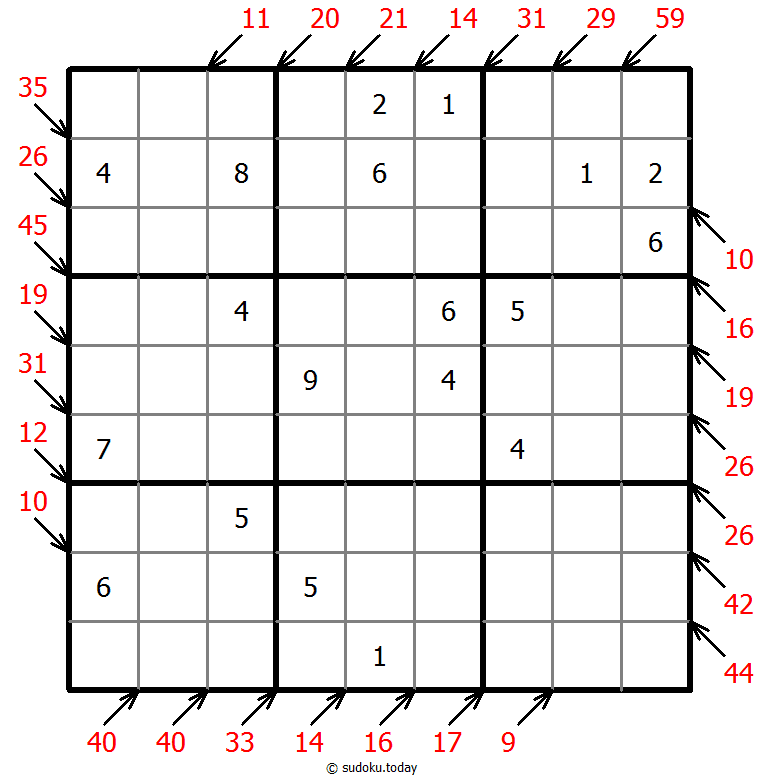 Little-Killer-Sudoku