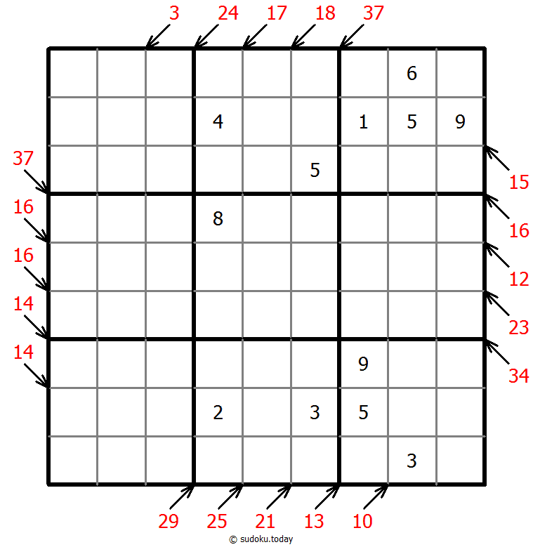 Little killer sudoku 29. November 2025