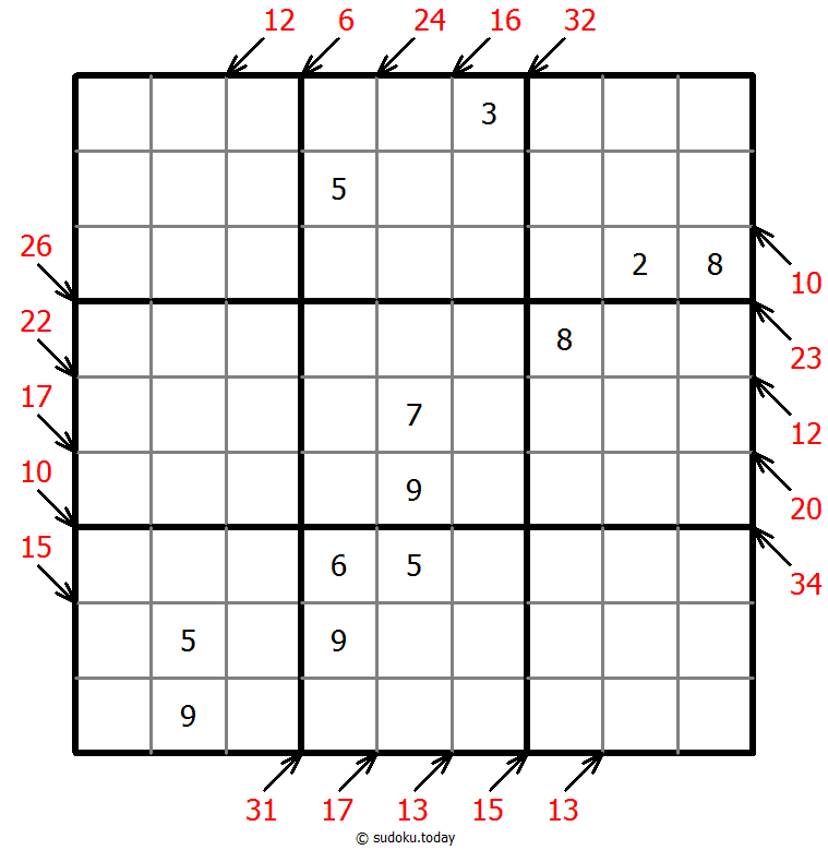 Little killer sudoku 14. November 2025