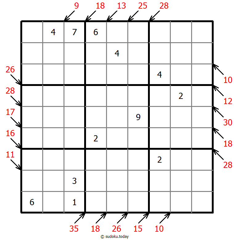 Little-Killer-Sudoku