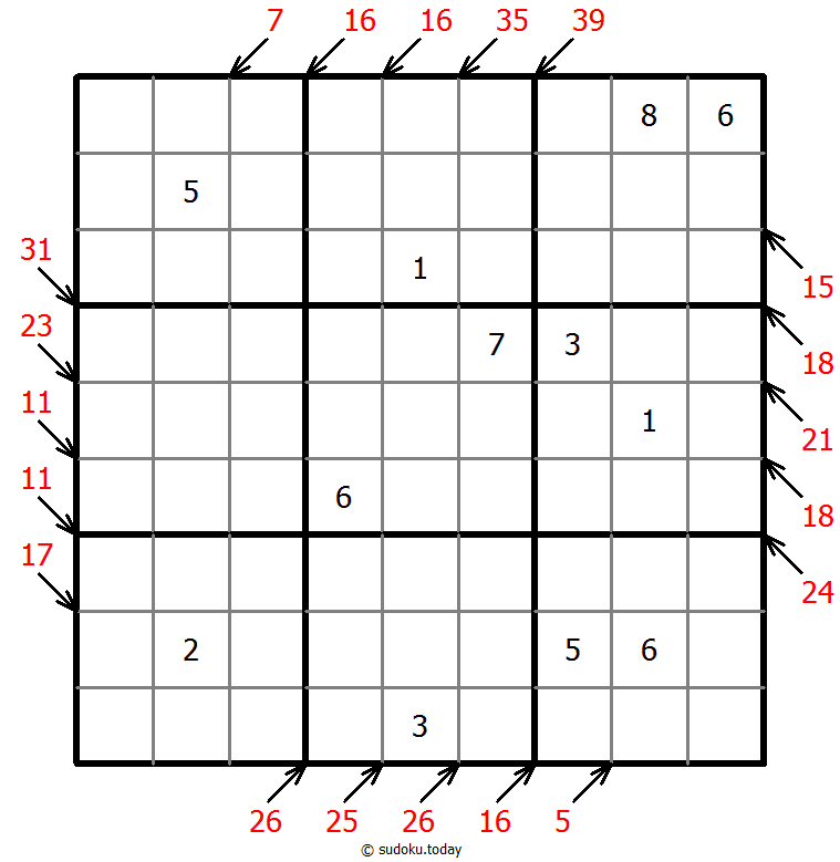 Little-Killer-Sudoku