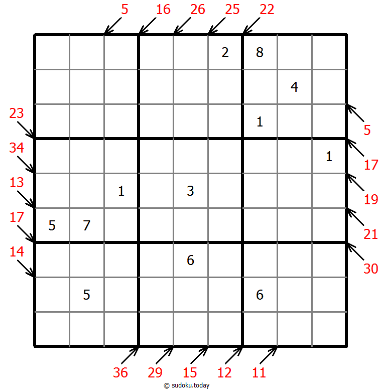 Little-Killer-Sudoku