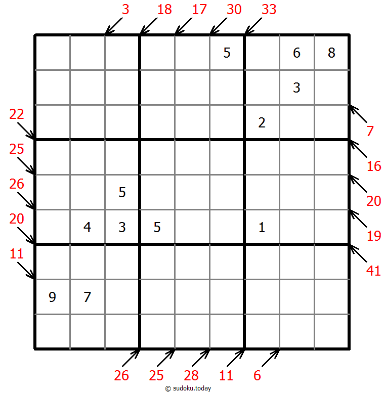 Little-Killer-Sudoku