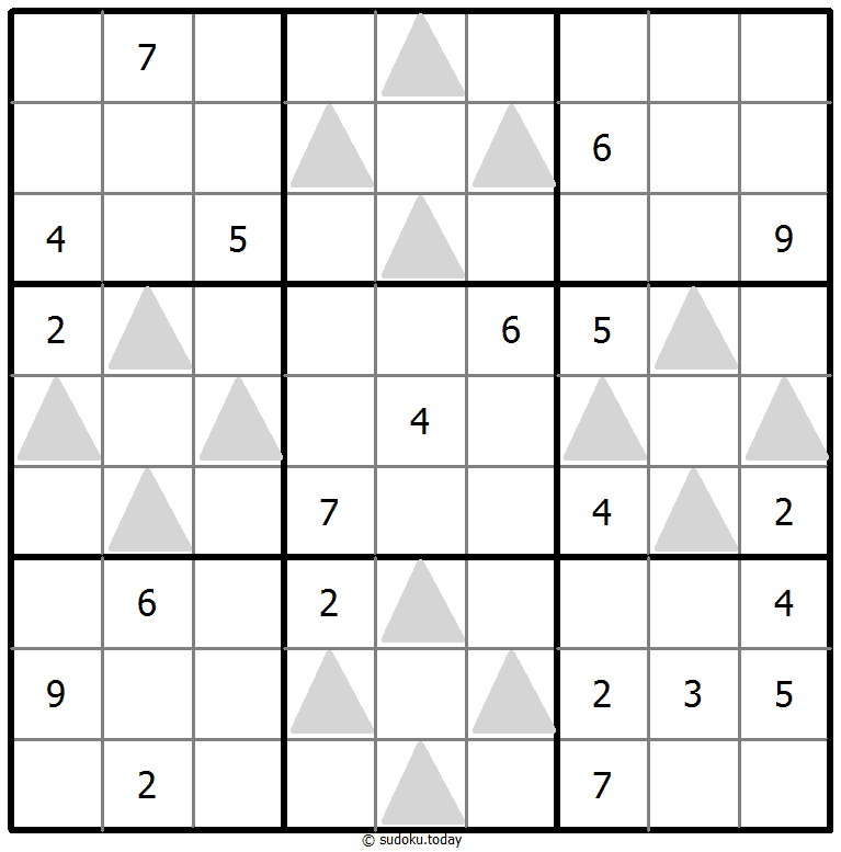 Odd Sudoku 25. Dezember 2025