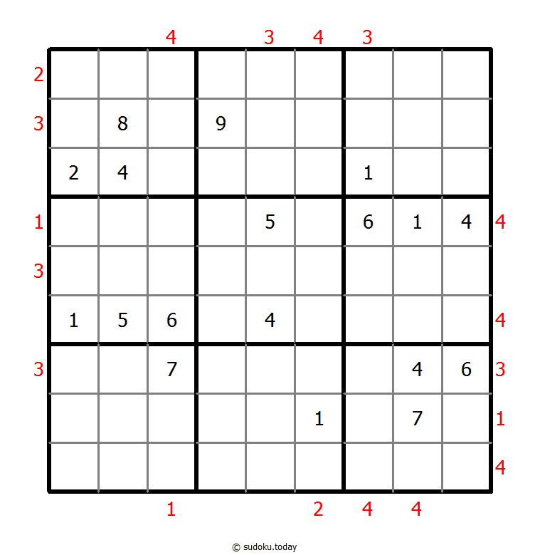 Skyscrapers-Sudoku