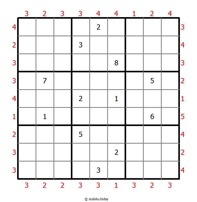 Skyscrapers-Sudoku