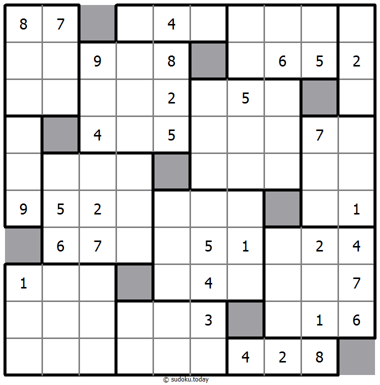 Zehn-Box Sudoku
