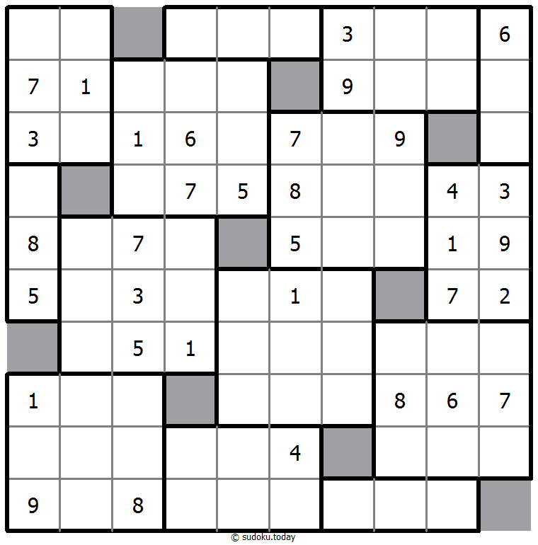 Zehn-Box Sudoku