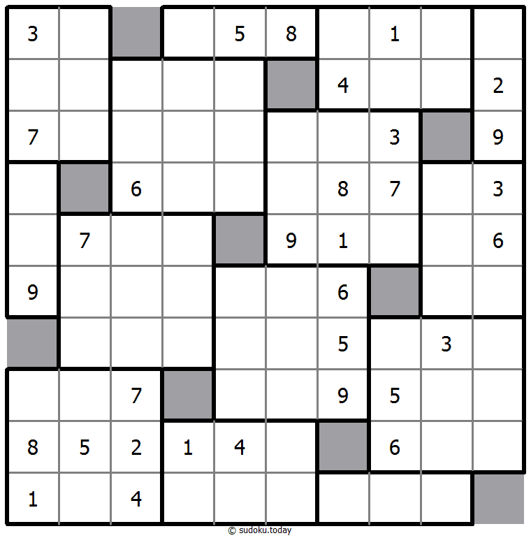 Zehn-Box Sudoku