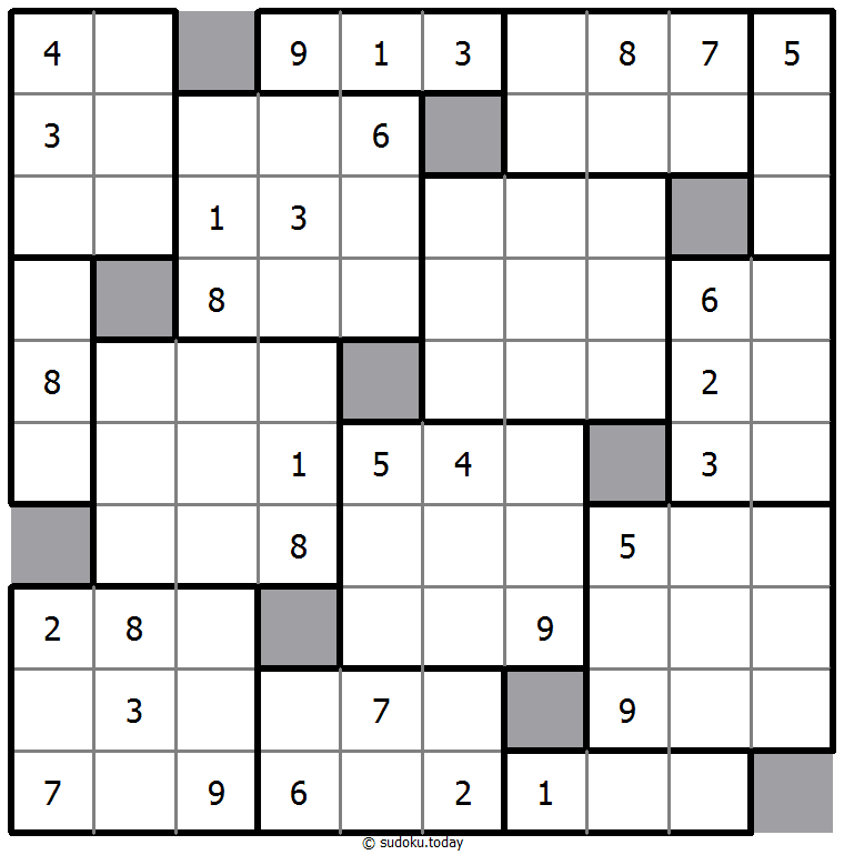 Zehn-Box Sudoku