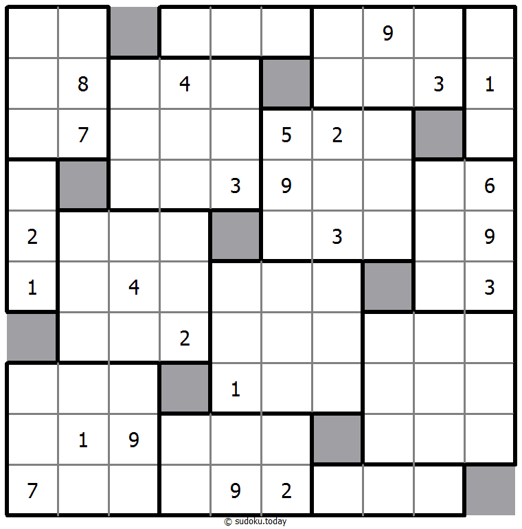 Zehn-Box Sudoku