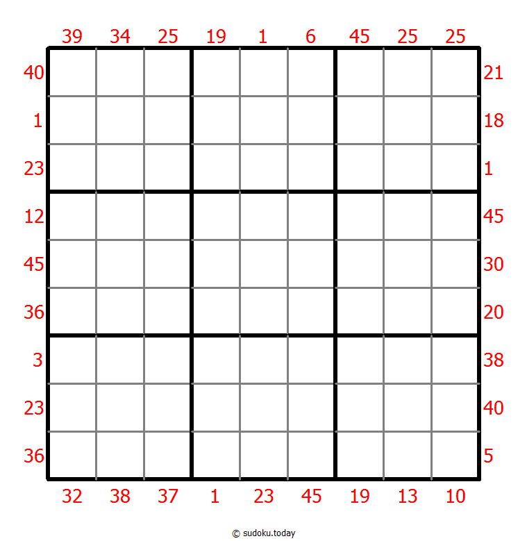 Vor-X-Summen-Sudoku