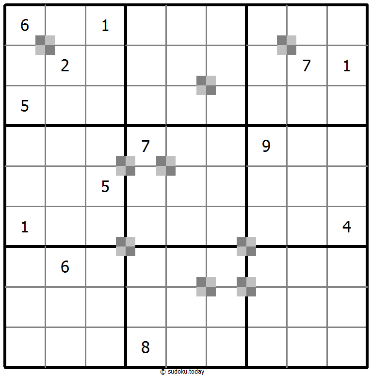 Battenburg Sudoku 8. Januar 2026