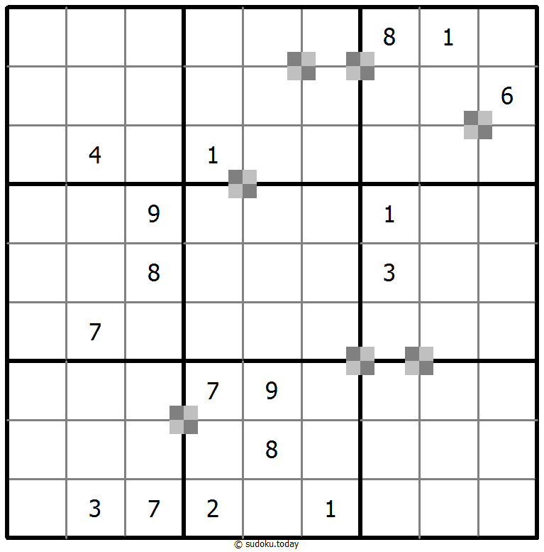 Battenburg Sudoku 3. Dezember 2025