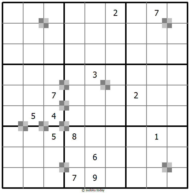 Battenburg Sudoku 8. Dezember 2025