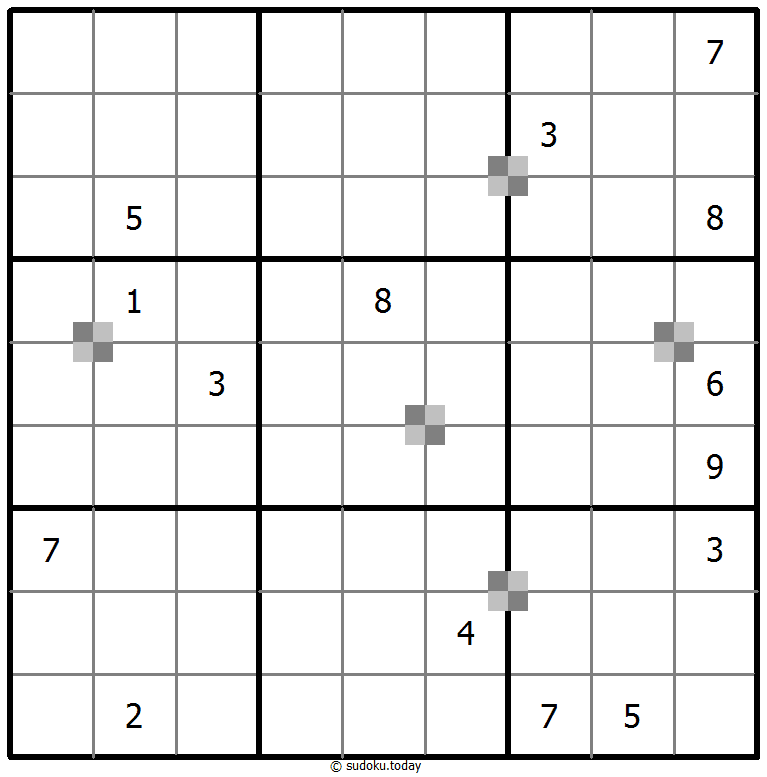 Battenburg Sudoku 15. November 2025