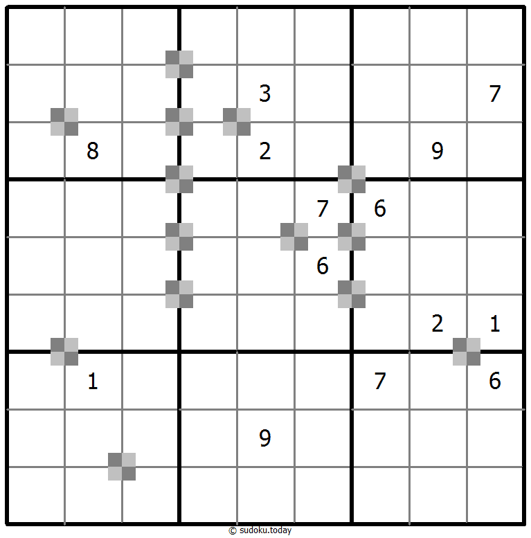 Battenburg Sudoku 9. Dezember 2025