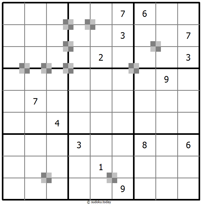 Battenburg Sudoku 17. November 2025