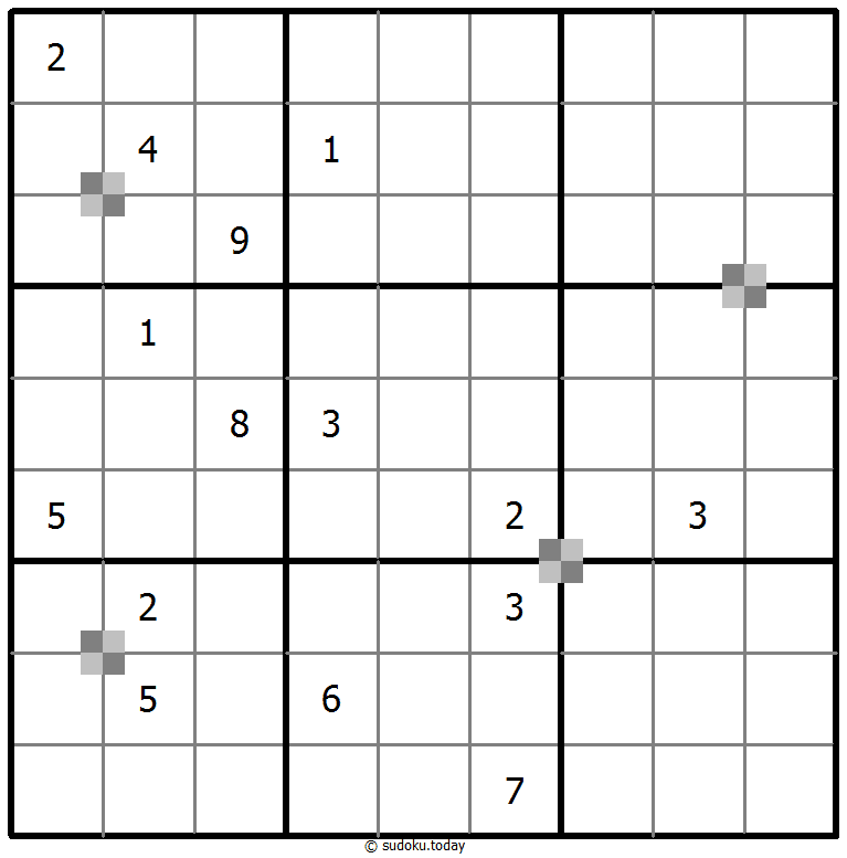 Battenburg Sudoku 14. Dezember 2025