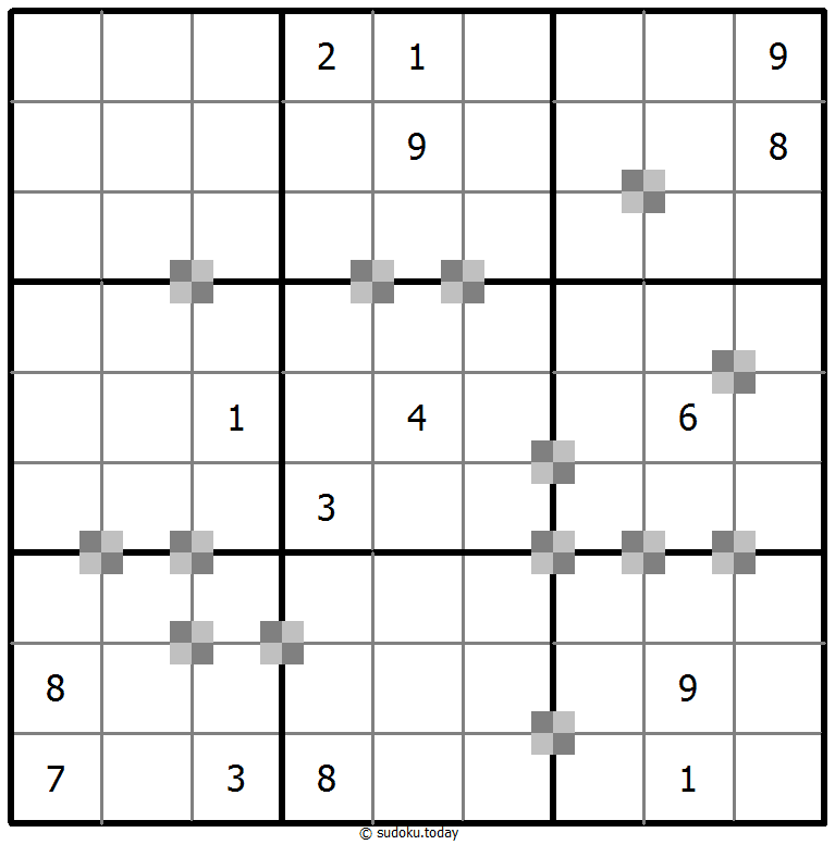 Battenburg Sudoku 14. November 2025