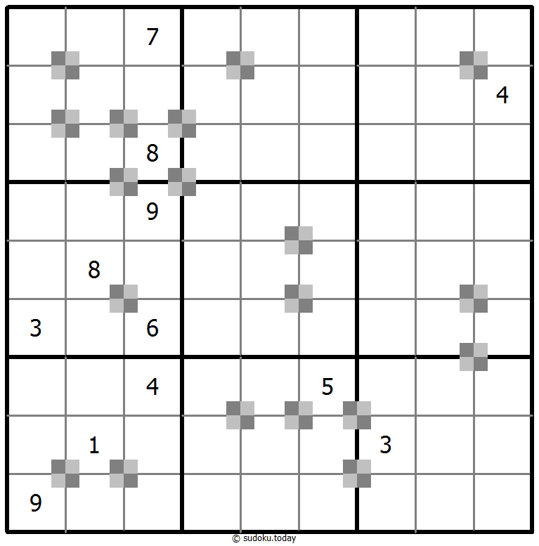 Battenburg Sudoku 1. November 2025