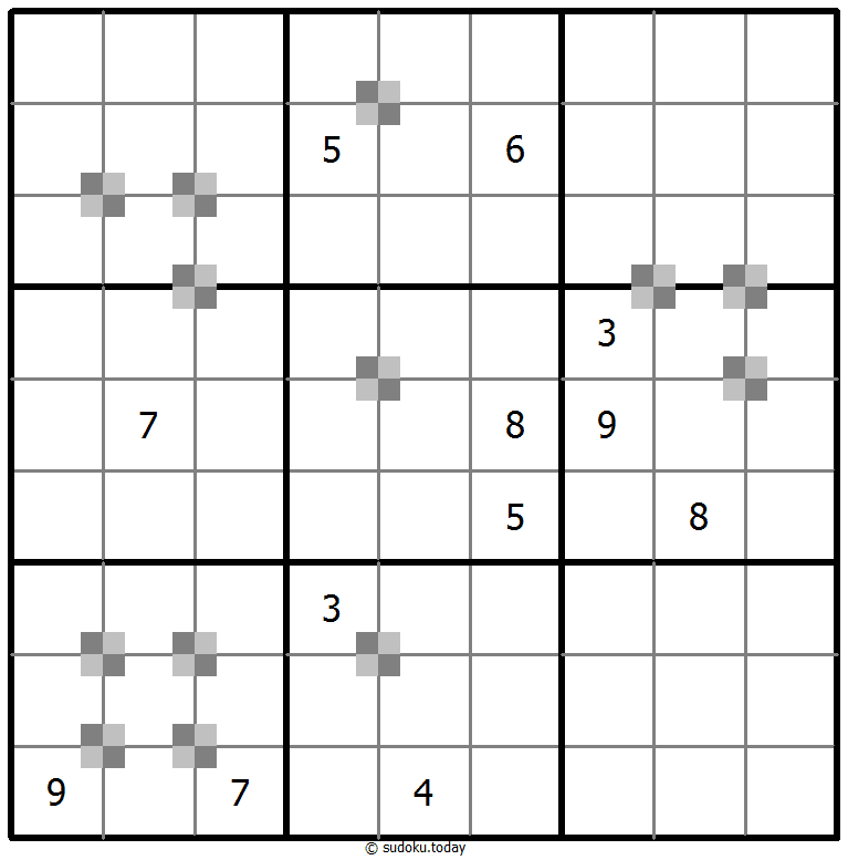 Battenburg Sudoku 8. Dezember 2025
