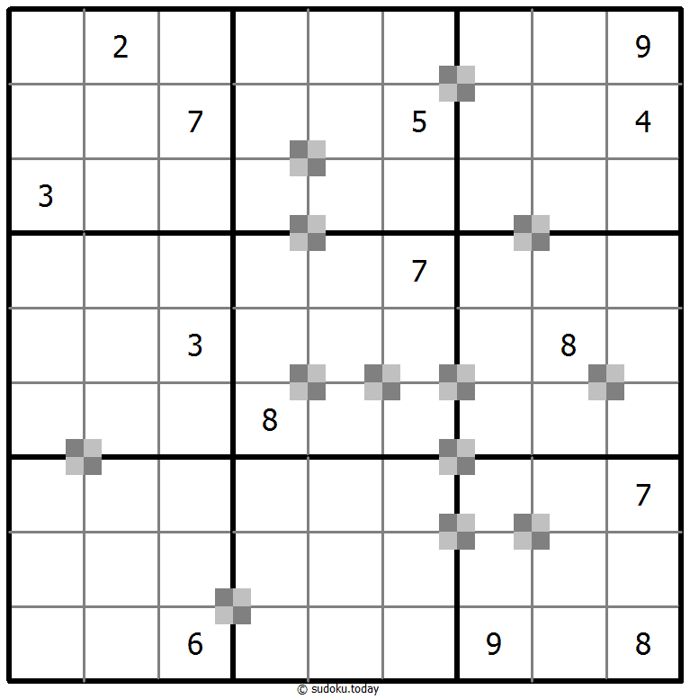 Battenburg Sudoku 19. November 2025