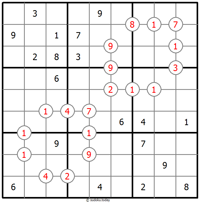 Exclude Sudoku 02. November 2025