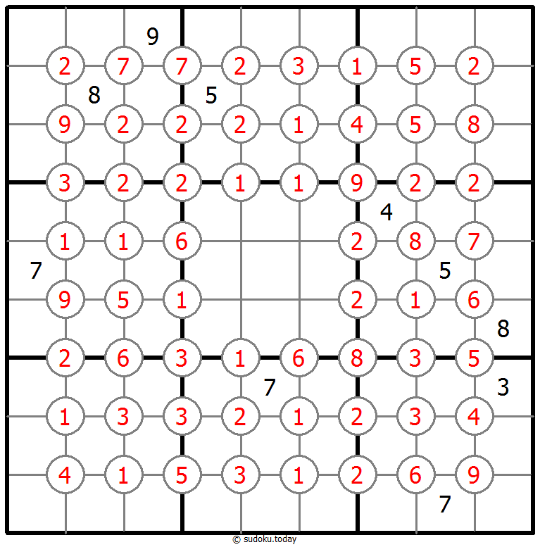 Exclude Sudoku 01. Dezember 2025