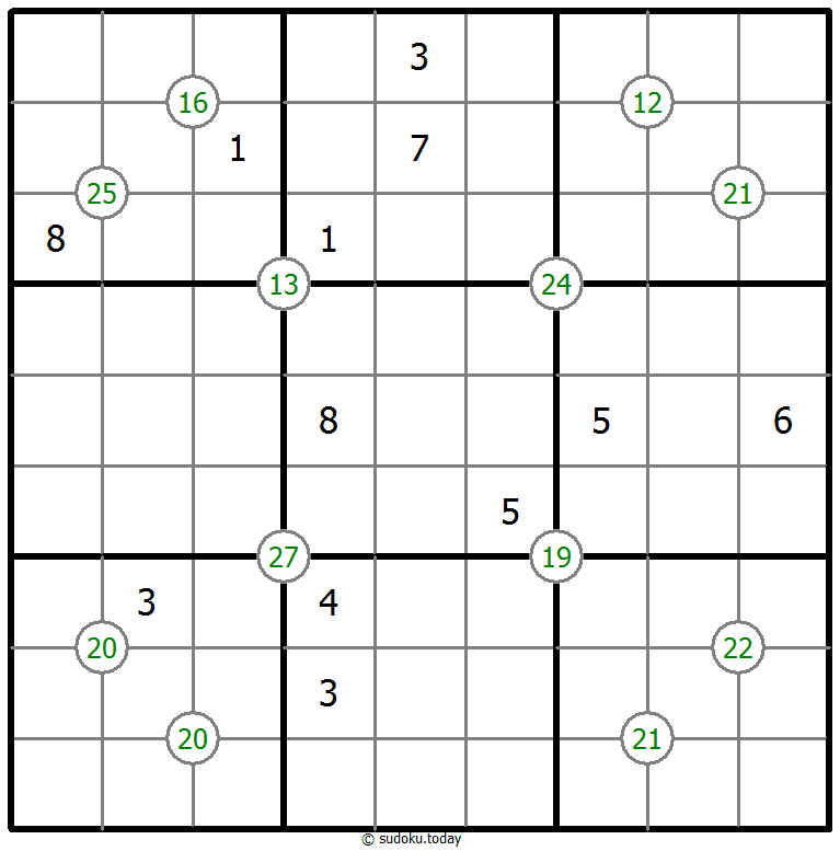 Group Sum Sudoku 02. Dezember 2025