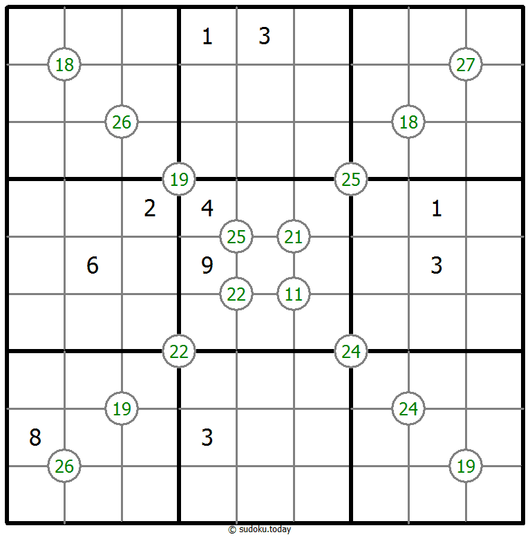 Group Sum Sudoku 12. November 2025